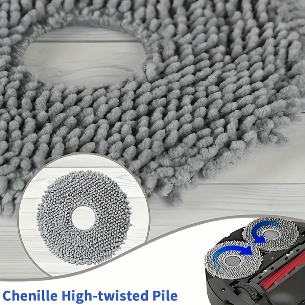 9Pcs / Set For Xiaomi Robot Vacuum X20+ / X10+ Robot Vacuum Replacement Parts with Main Brush Filter Dust Bag — product view 5