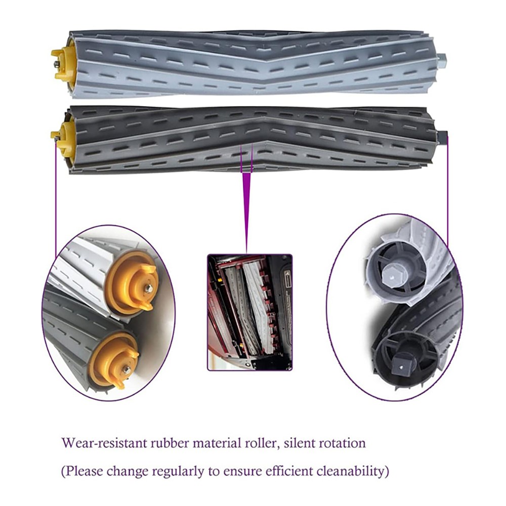 JUNSUNMAY 1 Set Main Brush for iRobot Roomba 860 / 870 / 880 / 960 / 980 Robot Vacuum Replacement Part — product view 4