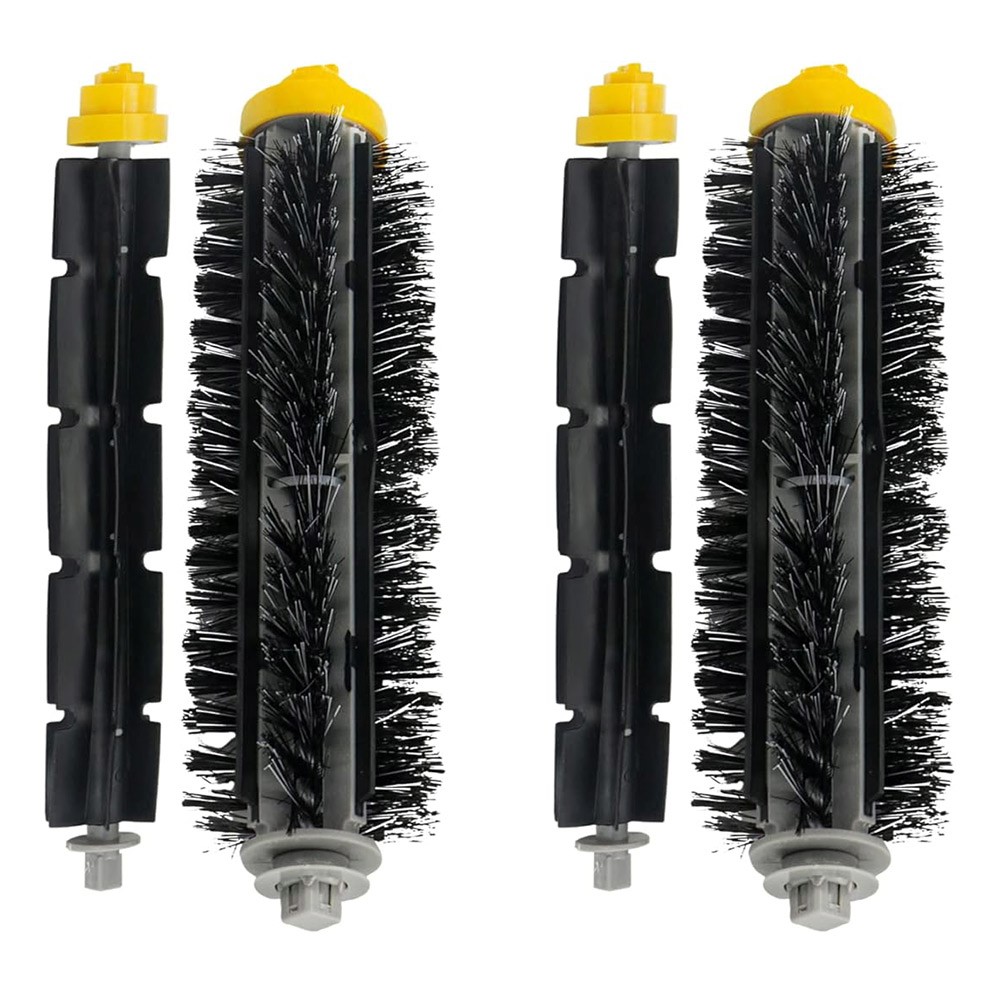 JUNSUNMAY 2 Sets Main Brush for iRobot Roomba 610 / 620 / 630 / 650 / 660 Robot Vacuum Replacement Replacement — product view 1