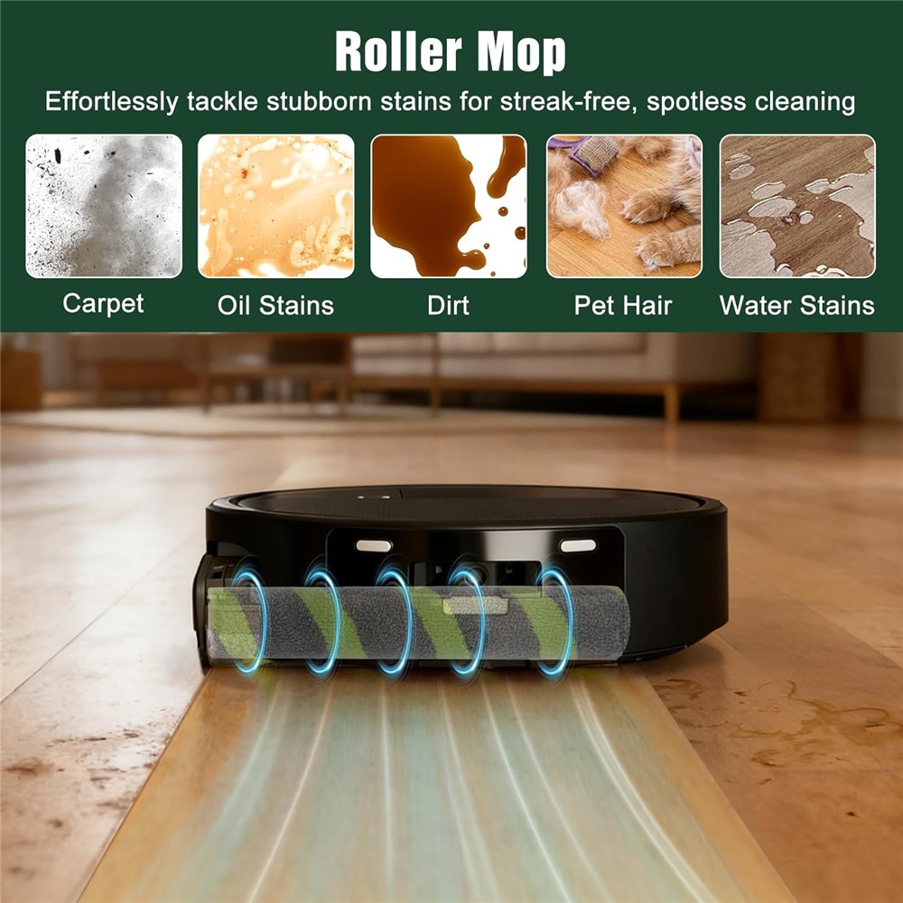 For iRobot Roomba Max 705 Comb / 706 Combo Robot Vacuum Roller Mop Brush Replacement Part — product view 3