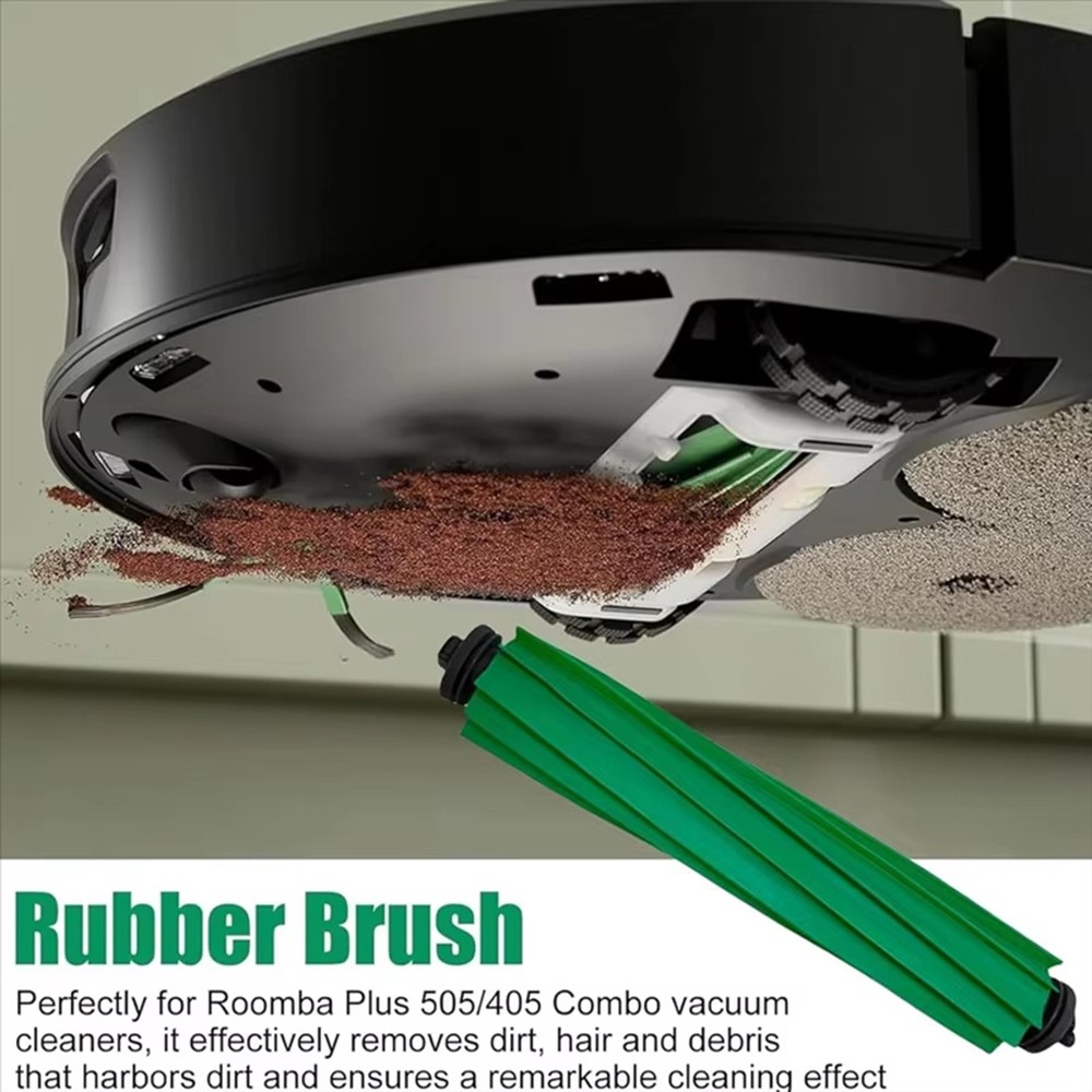For iRobot Roomba Plus 505 Combo / 405 Combo Main Brush Replacement Part Vacuum Cleaner Accessory — product view 3