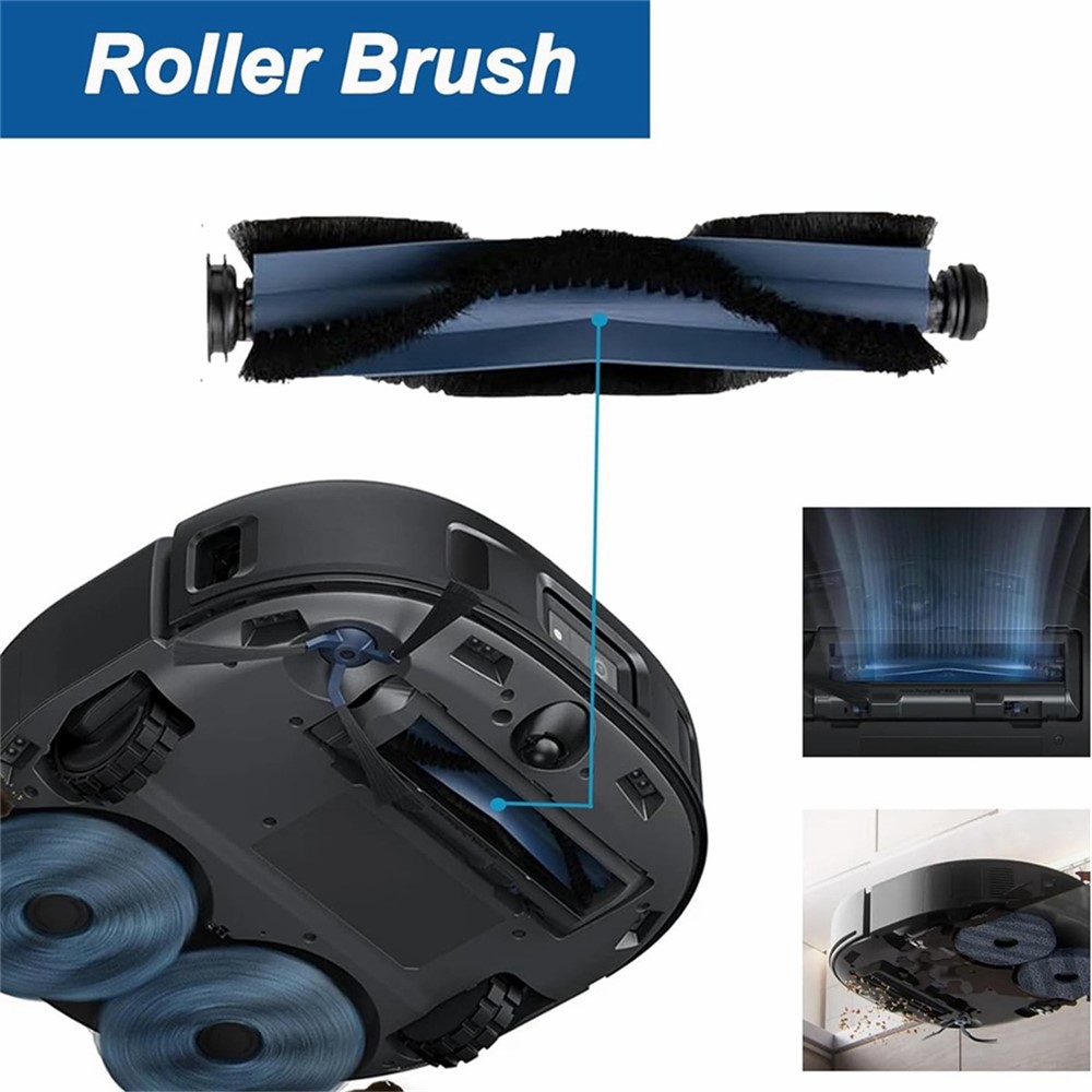 For Eufy X10 Pro Omni / X10 Pro Robot Vacuum Cleaner Replacement Main Brush — product view 2