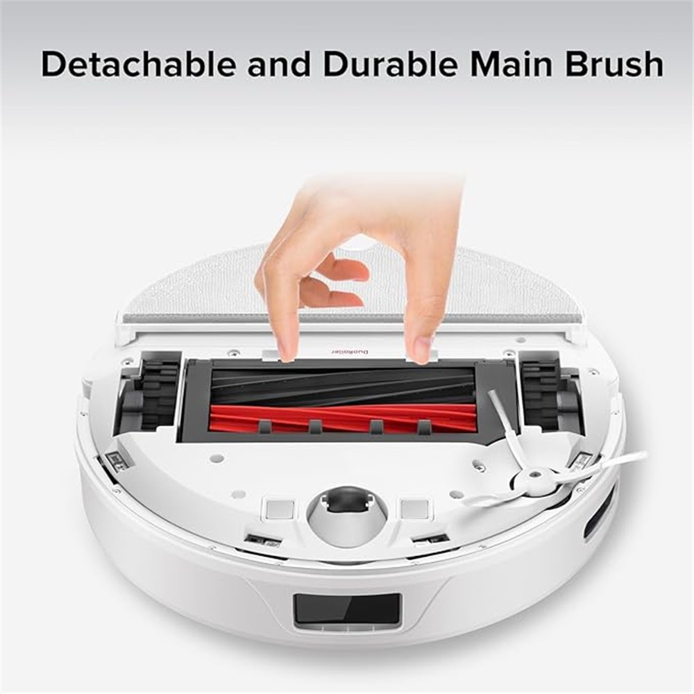 2Pcs Main Brush for Roborock S8 / S8+ / S8 Pro Ultra / Q5 Pro / Q5 Pro+ / Q8 Max / Q8 Max+ Robot Vacuum Cleaner Replacement Roller Brushes — product view 4