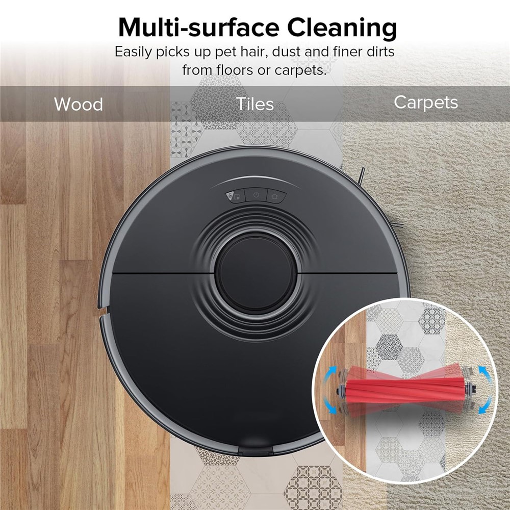 Main Brush for Roborock T7S / T7S Plus / G20 / G10 / G10S / S7+ / G10S Pro / G10S Pure / S7 / Q7 / S7 Max / S70 Vacuum Cleaner Replacement Roller Brush — product view 5