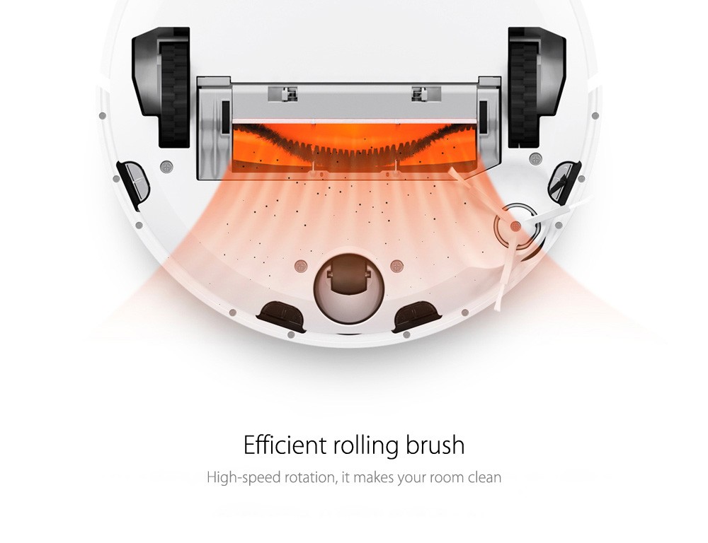 Main Brush + Cleaning Brush for Roborock S5 / S6 / S50 / S5 Max / S6 / S60 / S61 / S6 Pure / Xiaomi E35 Vacuum Cleaner (Chinese Version) — product view 6