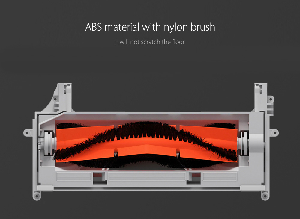Main Brush + Cleaning Brush for Roborock S5 / S6 / S50 / S5 Max / S6 / S60 / S61 / S6 Pure / Xiaomi E35 Vacuum Cleaner (Chinese Version) — product view 7