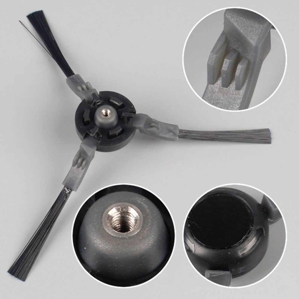 2Pcs For Midea V15 Pro Robot Vacuum Side Brush 3-Arm Edge Cleaning Brush Replacement Part — product view 3