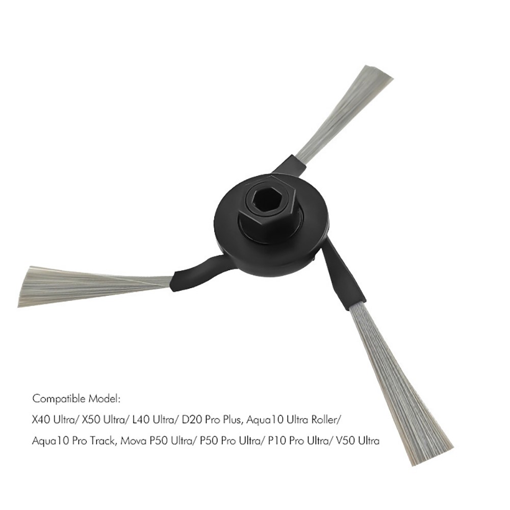 JUNSUNMAY 6Pcs Side Brush for Dreame X50 Ultra / L50 Ultra / X40 Ultra Robot Vacuum Replacement Part — product view 4
