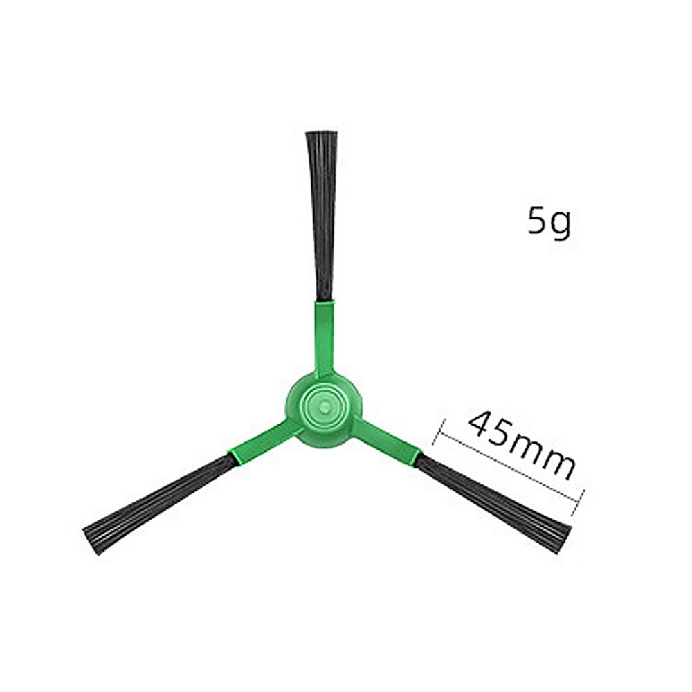 JUNSUNMAY 6Pcs For iRobot Roomba Plus 505 Combo / 405 Combo Triangle Side Brush Robot Vacuum Replacement Part — product view 4