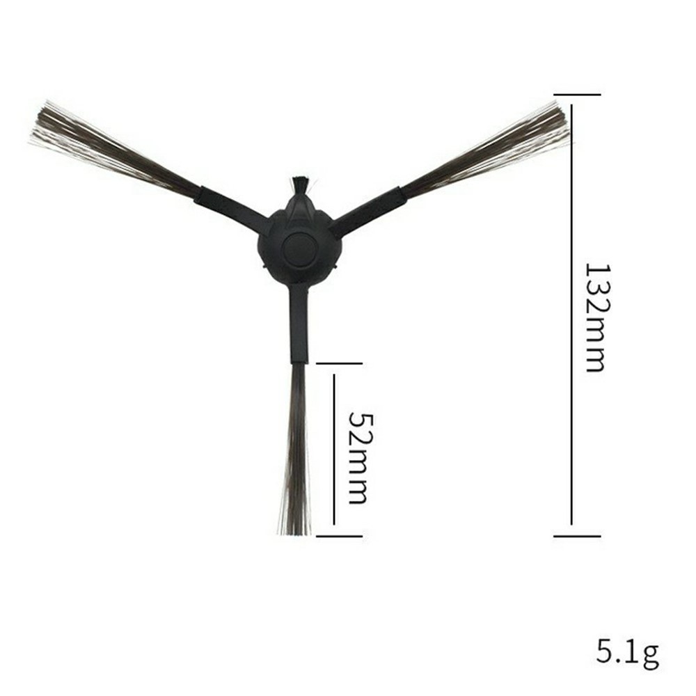 3-Arm Side Brush for Philips HomeRun 3000 XU3100 / 01 / XU3110 / 02 / XU3000 / 01 / XU3000 / 02 Vacuum Cleaner Replacement Part — product view 4