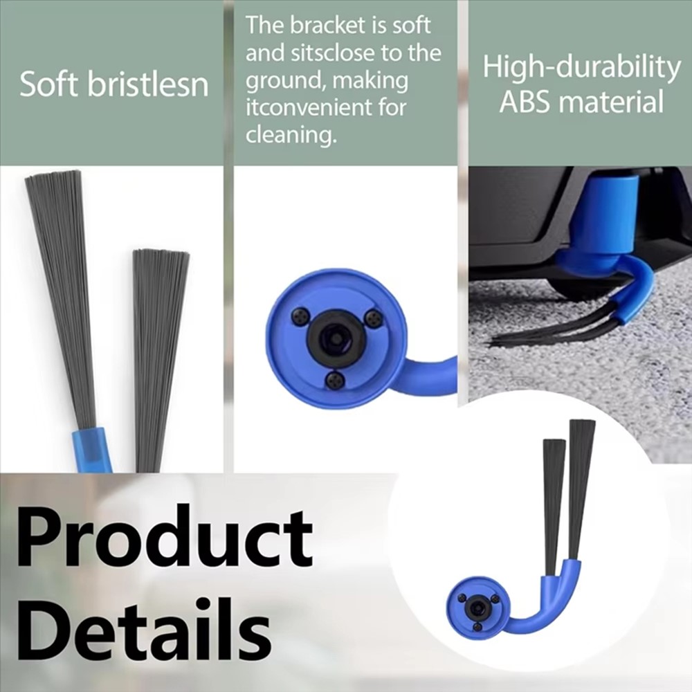 For Ecovacs DEEBOT X9 PRO OMNI / X9 PRO Side Brush Replacement Part Edge Cleaning Deep Corner Reach — product view 3