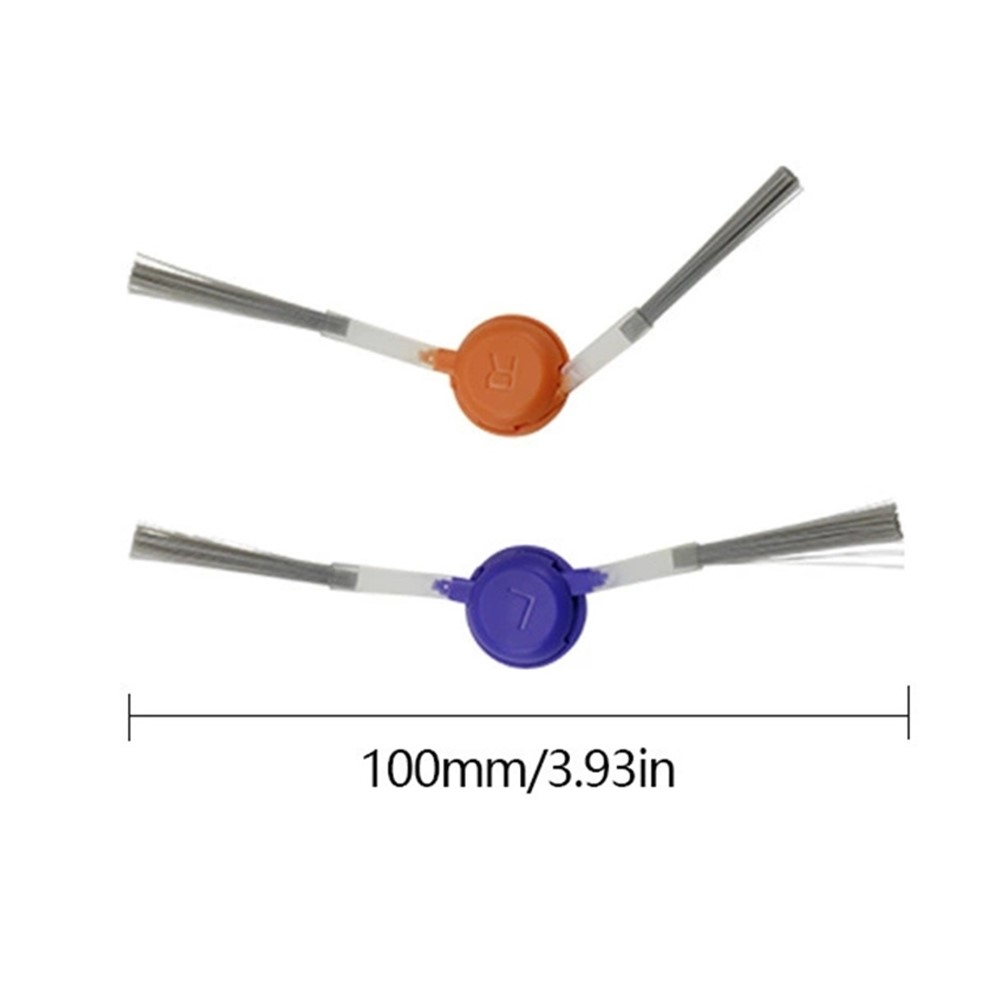 2Pcs Side Brush for Narwal J5 / J5X / Easy 001 Max / Freo Z10 Ultra Vacuum Cleaner Edge Cleaning Accessory — product view 4