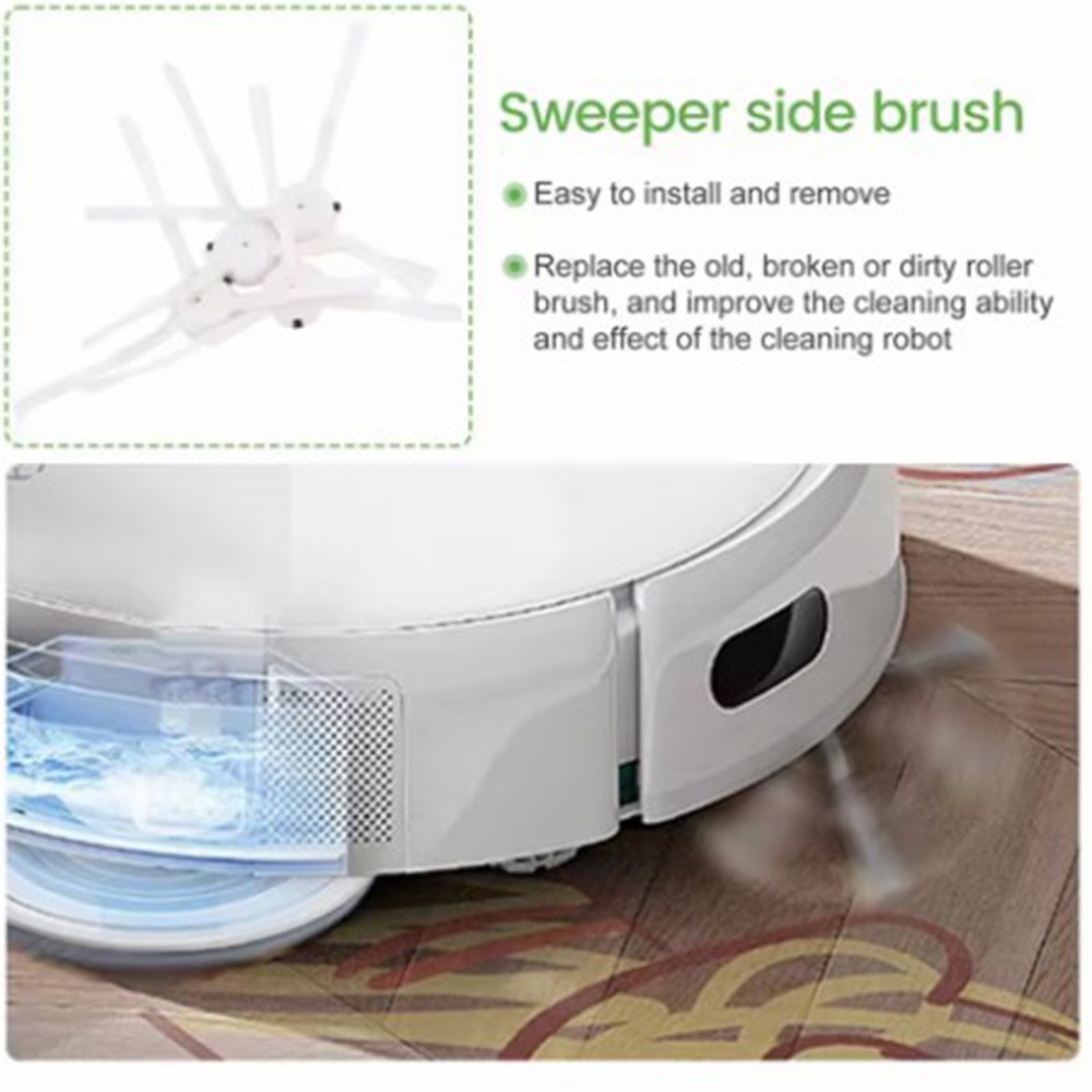 For 360 Robot Vacuum Cleaner T90 / S7 / S5 Side Brush Efficient Edge Cleaning Replacement Part — product view 3