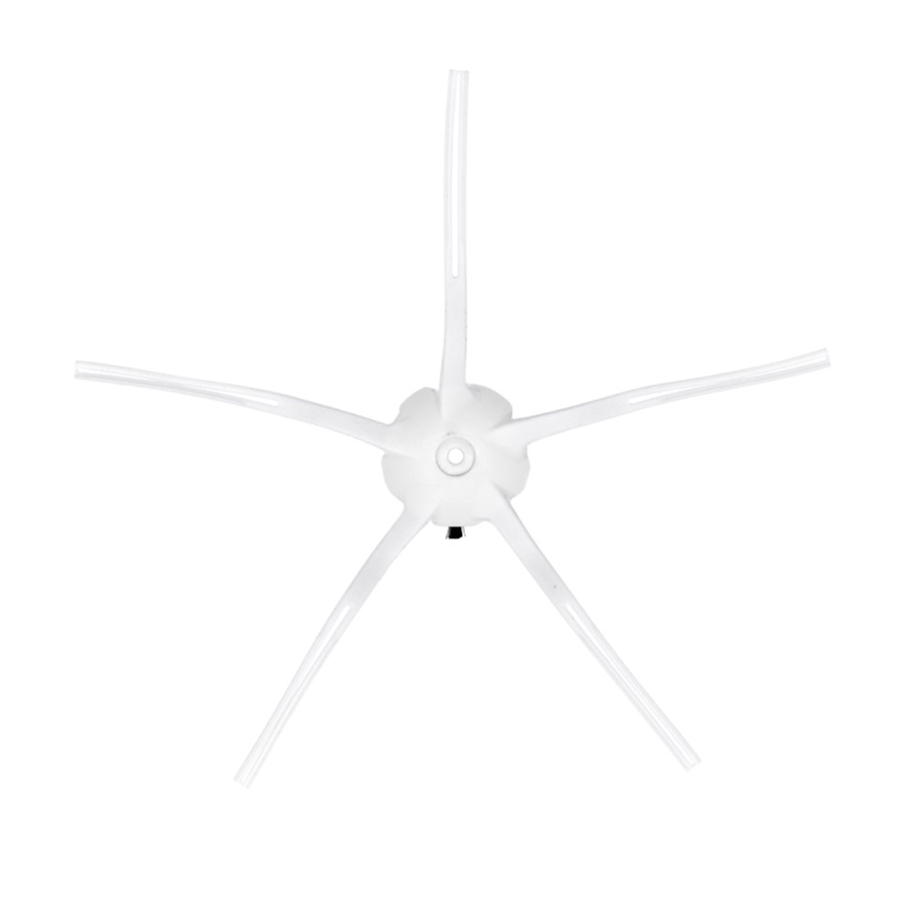 2Pcs For Roborock P10 / Q Revo MaxV / S7 / G20 / G10 / G10S Vacuum Cleaner 5 Arms Side Brush Replacement Part - White — product view 2