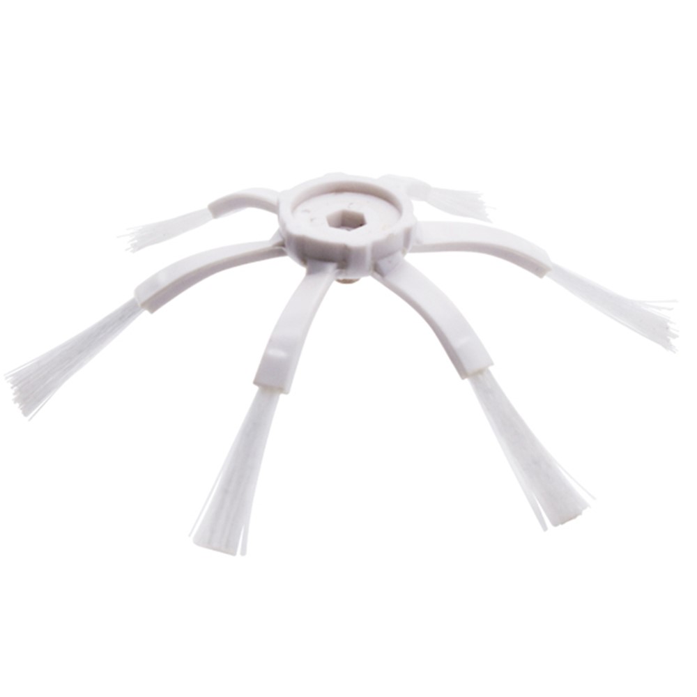 2Pcs 6-Armed Side Brush for Roborock S5 / S6 / S5 Max / S6 Max / S7 / S7 MaxV / S8 / S8+ / S8 Ultra Sweeper Cleaner Parts (White) — product view 2
