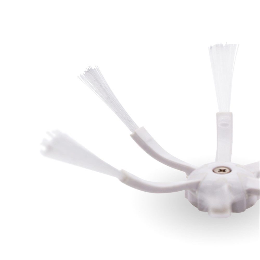 2Pcs 6-Armed Side Brush for Roborock S5 / S6 / S5 Max / S6 Max / S7 / S7 MaxV / S8 / S8+ / S8 Ultra Sweeper Cleaner Parts (White) — product view 4