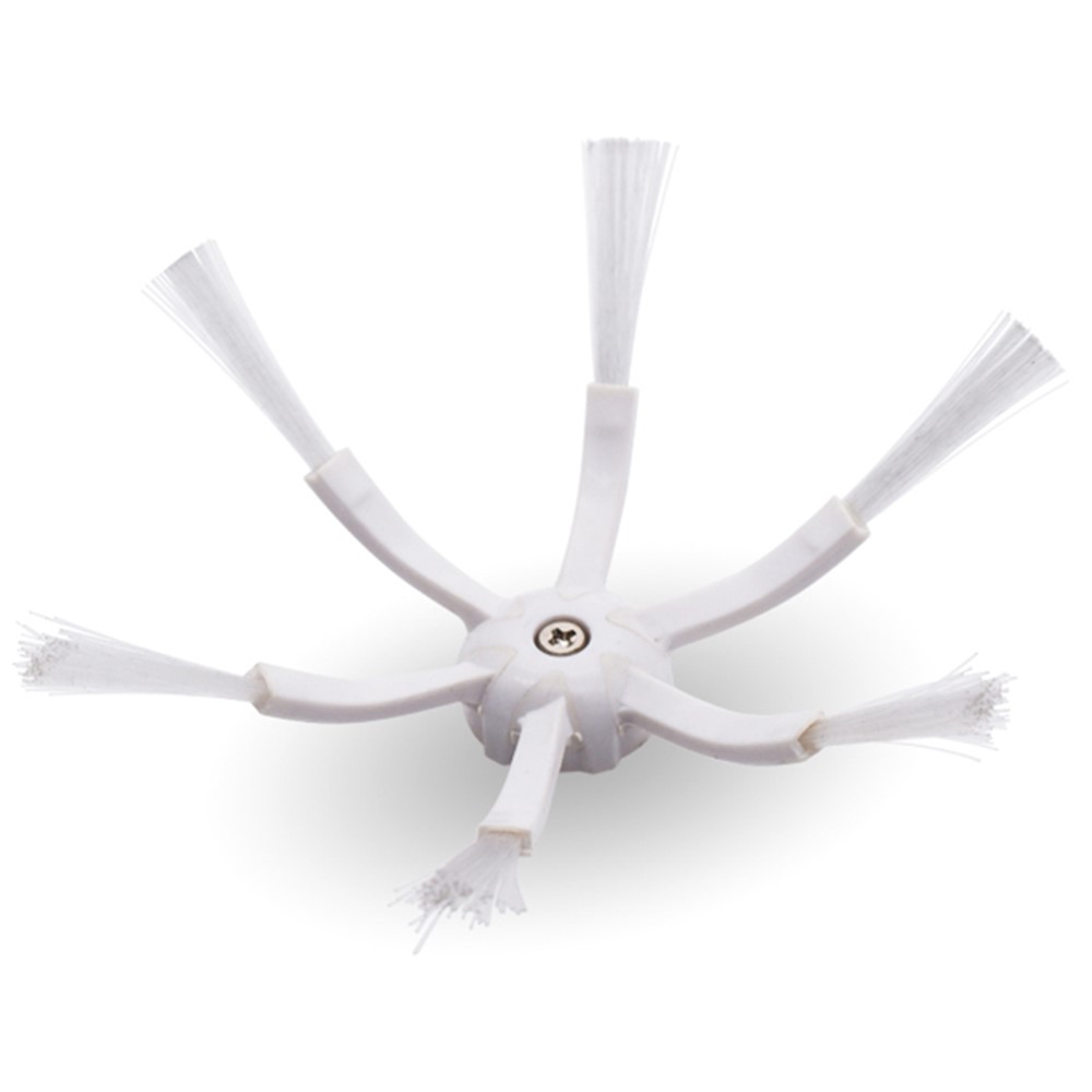2Pcs 6-Armed Side Brush for Roborock S5 / S6 / S5 Max / S6 Max / S7 / S7 MaxV / S8 / S8+ / S8 Ultra Sweeper Cleaner Parts (White) — product view 5