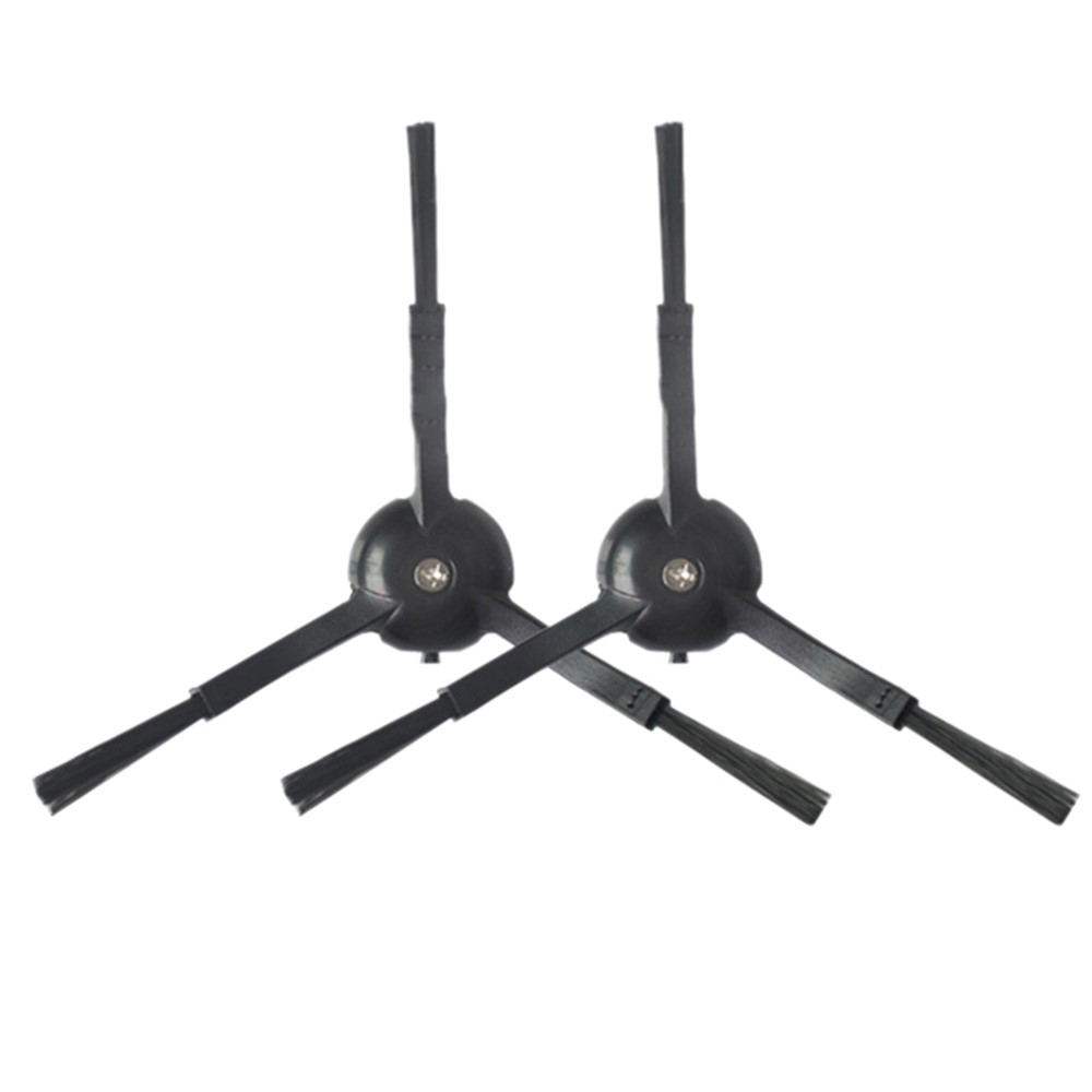 2Pcs 3-Armed Side Brush for Roborock T7S / T7S Plus / G20 / S8 / S8+ / S8 Ultra Accessories (Black) — product view 1