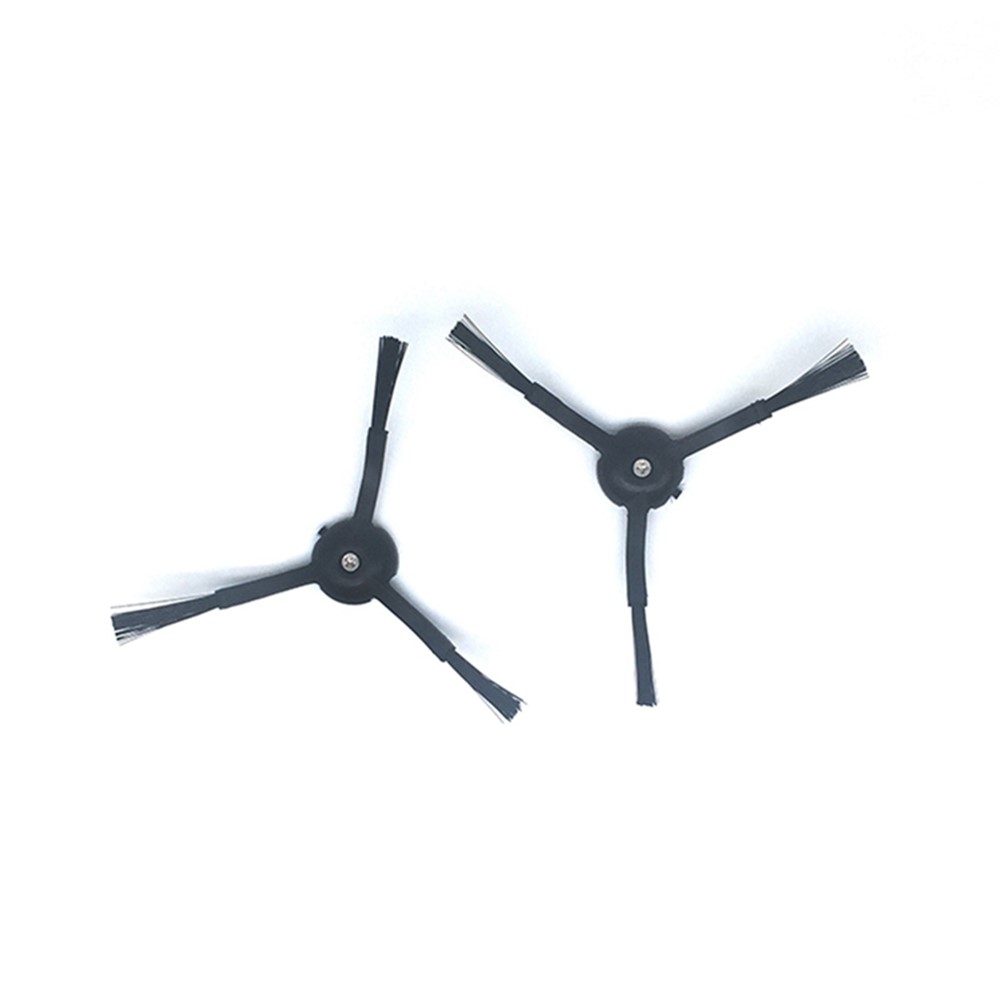 2Pcs 3-Armed Side Brush for Roborock T7S / T7S Plus / G20 / S8 / S8+ / S8 Ultra Accessories (Black) — product view 2