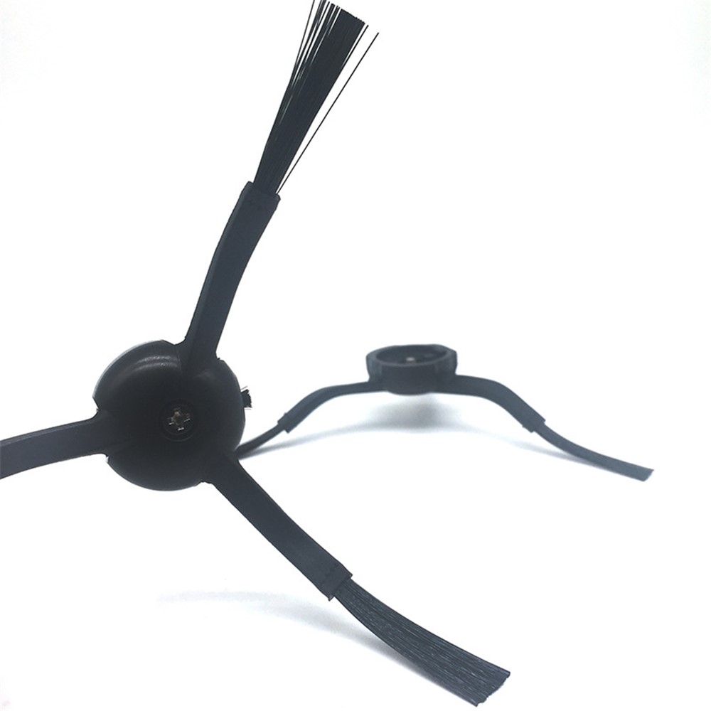 2Pcs 3-Armed Side Brush for Roborock T7S / T7S Plus / G20 / S8 / S8+ / S8 Ultra Accessories (Black) — product view 3