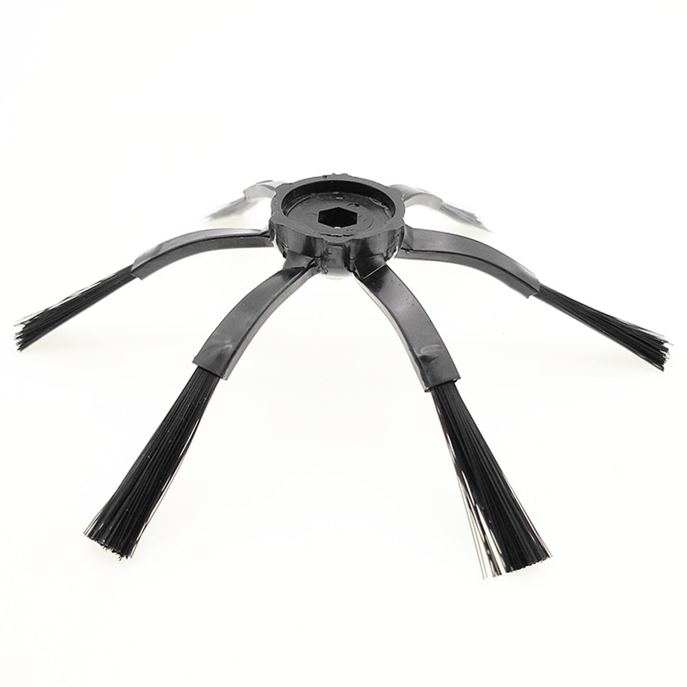 2Pcs 6-Armed Side Brush for Roborock S5 / S6 / S5 Max / S6 Max / S7 / S7 MaxV / S8 / S8+ / S8 Ultra Vacuum Cleaner Electric Sweeper Parts (Black) — product view 2
