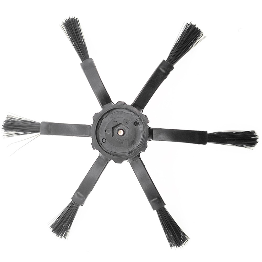 2Pcs 6-Armed Side Brush for Roborock S5 / S6 / S5 Max / S6 Max / S7 / S7 MaxV / S8 / S8+ / S8 Ultra Vacuum Cleaner Electric Sweeper Parts (Black) — product view 4