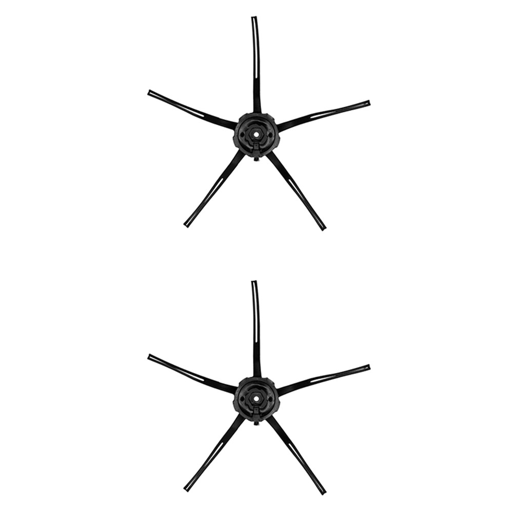 2Pcs For Roborock T7S/T7S Plus/G20/G10/G10S/G10S Pro/S7/S7 MaxV Ultra/S7 MaxV Side Brush Robot Vacuum Part - Black — product view 1