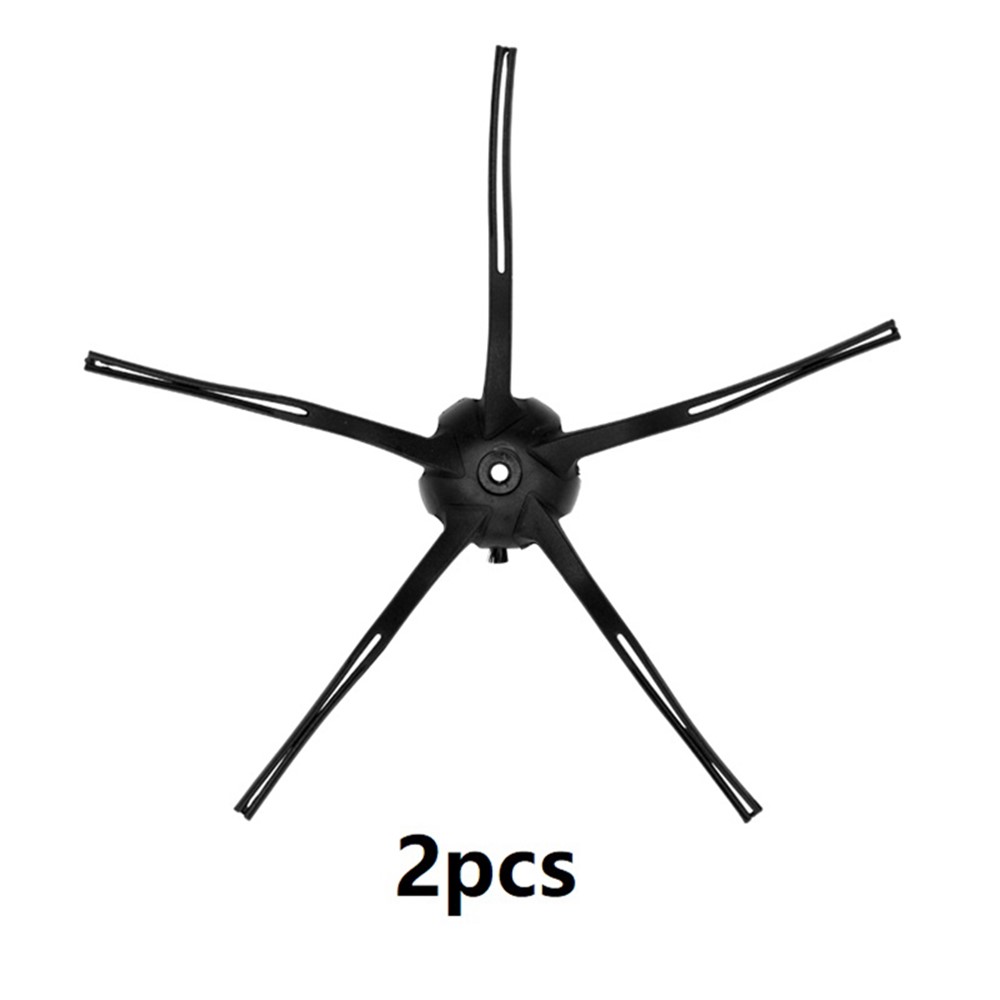 2Pcs For Roborock T7S/T7S Plus/G20/G10/G10S/G10S Pro/S7/S7 MaxV Ultra/S7 MaxV Side Brush Robot Vacuum Part - Black — product view 3