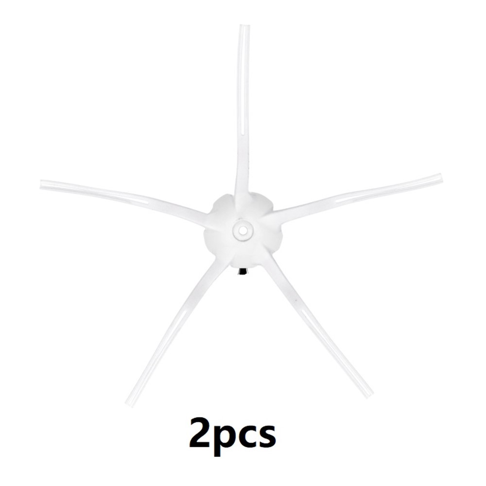 2Pcs For Roborock T7S / T7S Plus / G20 / G10 / G10S / G10S Pro / S7 / S7 MaxV Ultra / S7 MaxV Side Brush Robot Vacuum Part - White — product view 2