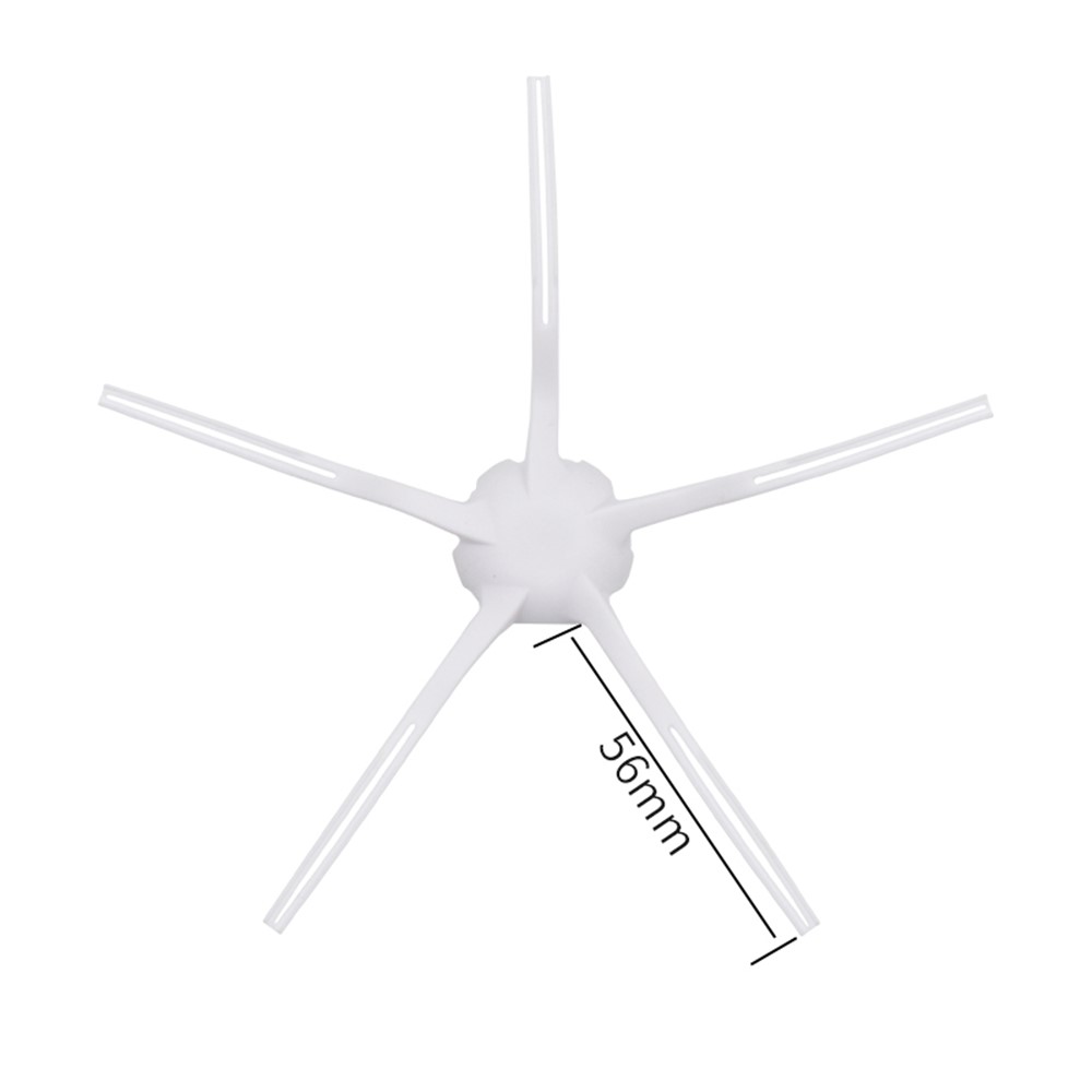 2Pcs/Set Soft Side Brush Replacement Accessories for Xiaomi Mijia 1C/2C/1T/Dreame D9/F9 STYTJ01ZHM Robot Vacuum Cleaner Sweeper Part — product view 6