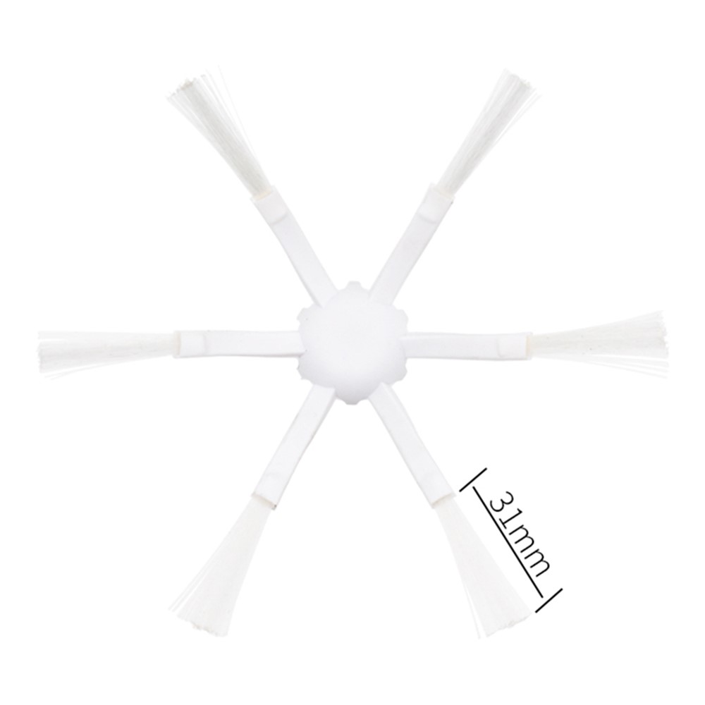 2Pcs/Set Side Brush Sweeper Part for Xiaomi Mijia 1C/2C/1T/Dreame D9/F9 STYTJ01ZHM Robot Vacuum Cleaner Replacement Accessories — product view 6