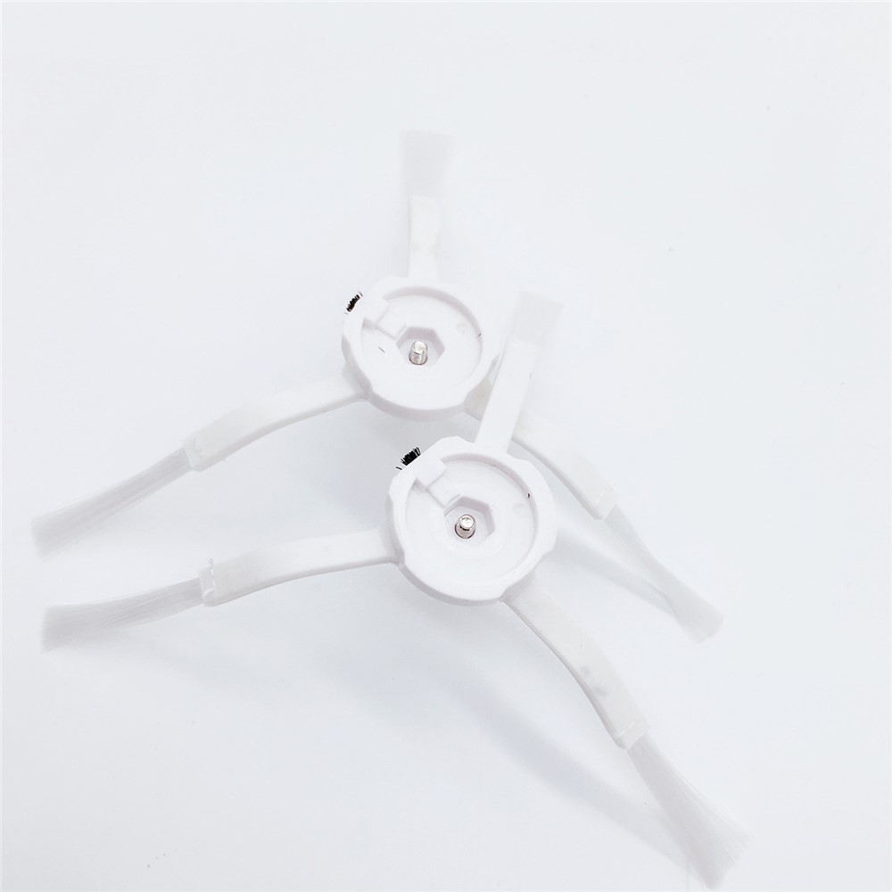 M004 2Pcs Side Brushes for Roborock S8 / S8+ / T7S / T7S Plus / G10S / Xiaomi Mijia 1 / Mijia 1S Vacuum Cleaner Replacement Parts — product view 1