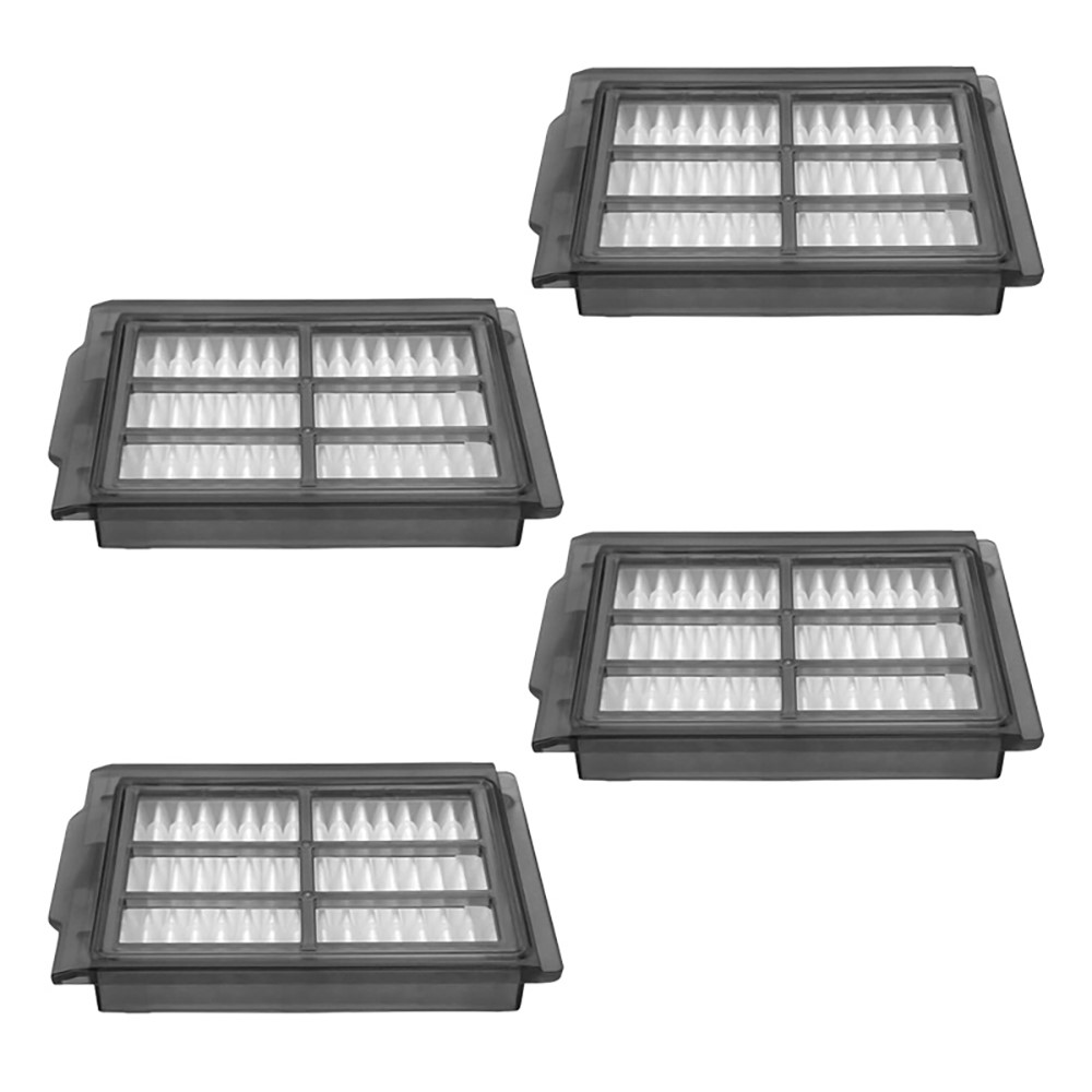 JUNSUNMAY 4Pcs For iRobot Roomba Plus 505 Combo / 405 Combo Robot Vacuum HEPA Filter Replacement — product view 1