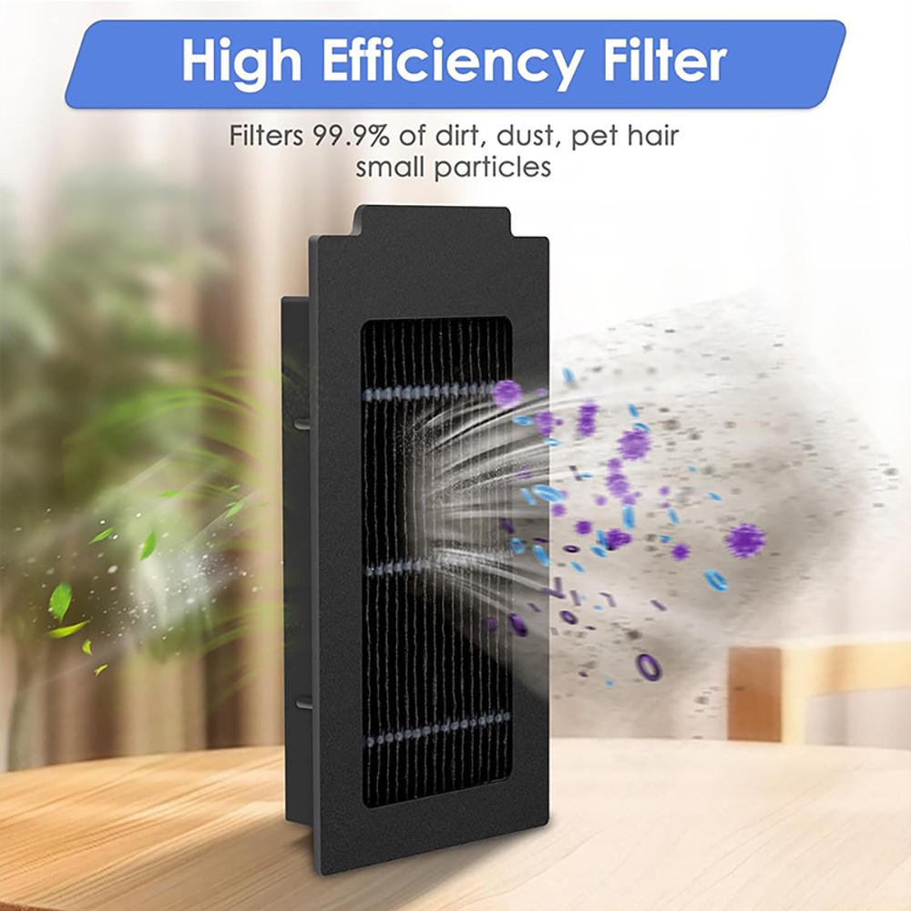 JUNSUNMAY 4Pcs HEPA Filter for Ecovacs Deebot T50 Pro / T50 Max / T50 Omni / T50 Pro Omni Robot Vacuum Replacement Parts — product view 2