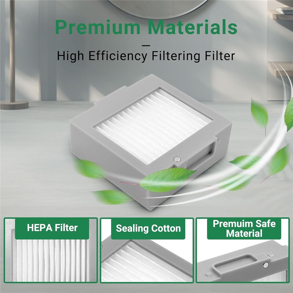 For iRobot Roomba Max 705 Vac / Plus 504 Vac Washable HEPA Filter Vacuum Cleaner Replacement Part — product view 4