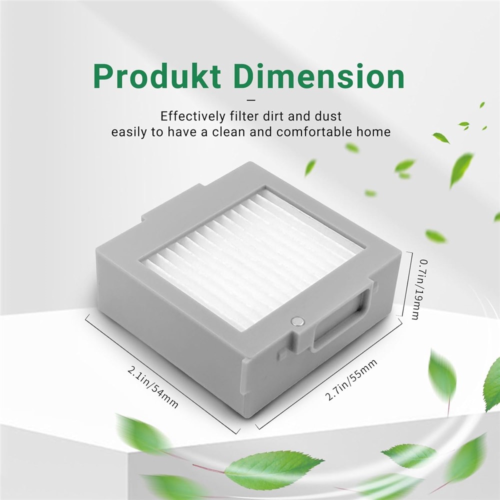 For iRobot Roomba Max 705 Vac / Plus 504 Vac Washable HEPA Filter Vacuum Cleaner Replacement Part — product view 8
