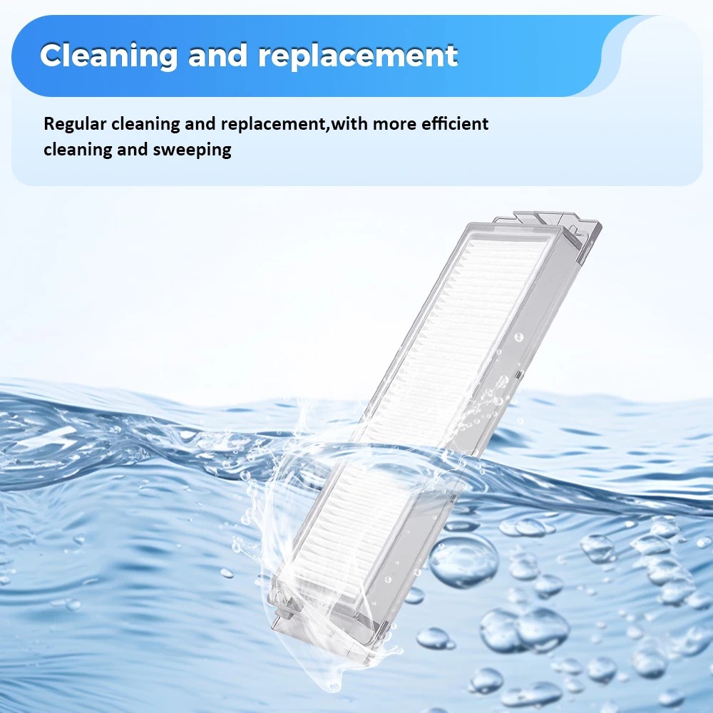 2Pcs Filters for Xiaomi Mi Robot Vacuum S12 / S10 EU / Mop 2S / Mop Pro / Mop P / VIOMI V2 Vacuum Cleaner Part — product view 4