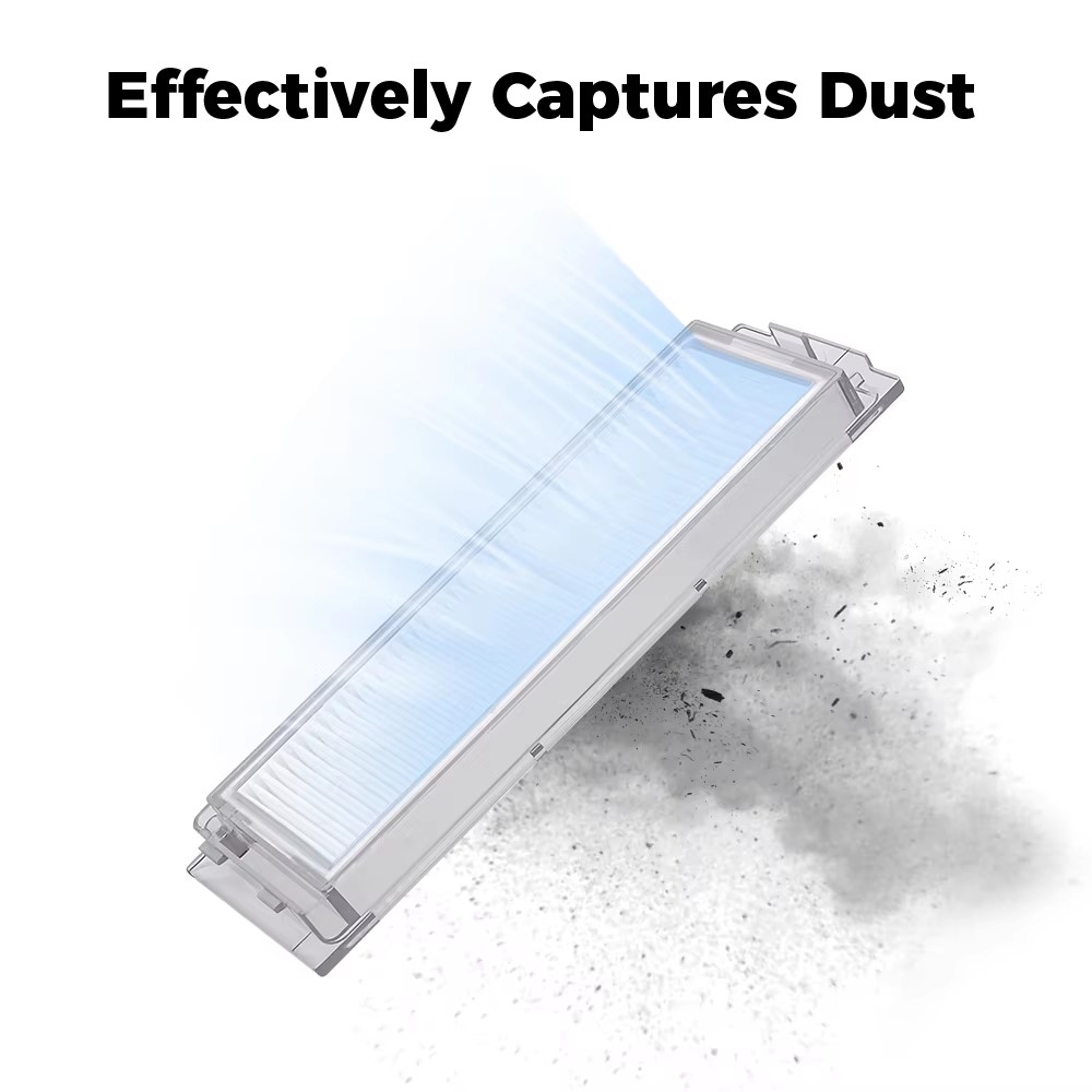 2Pcs Filters for Xiaomi Mi Robot Vacuum S12 / S10 EU / Mop 2S / Mop Pro / Mop P / VIOMI V2 Vacuum Cleaner Part — product view 5