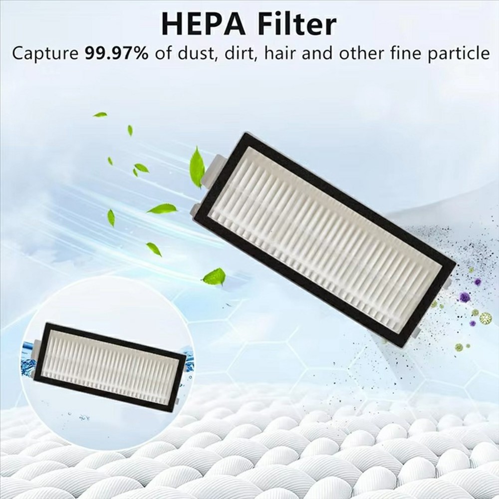2PCS Sweeping Robot Filter for Roborock V20 / P10s Pro / Qrevo Master / G30 Space / P10S Vacuum Cleaner Replacement Accessory — product view 4