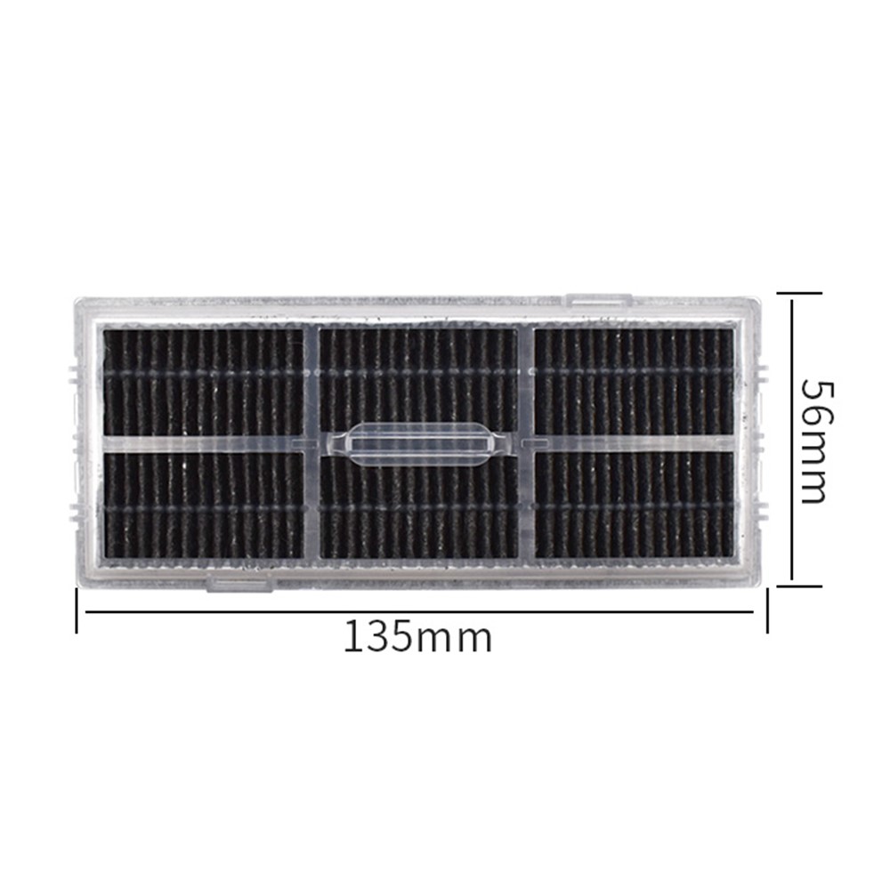2Pcs For Roborock S8 / S8+ / S8 Pro / T8 Plus / G10S Pure / G10S Pro / G20 / S7 / S7 MaxV Ultra Activated Carbon Hepa Filter — product view 6