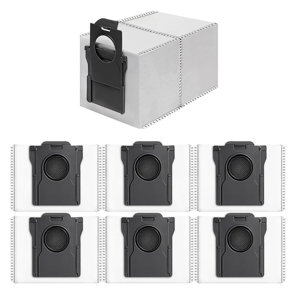 JUNSUNMAY 6Pcs 3.2L Dust Bags for Dreame L40S Pro Ultra / X50 Ultra Complete / X30 Ultra Robot Vacuum Parts — product view 1