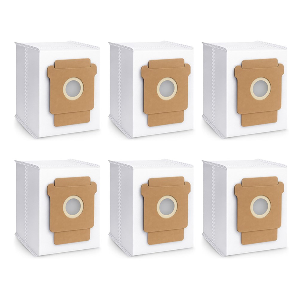 JUNSUNMAY 6Pcs For iRobot Roomba Plus 505 Combo / 405 Combo 2.8L Dust Bags Robot Vacuum Replacement Part — product view 1