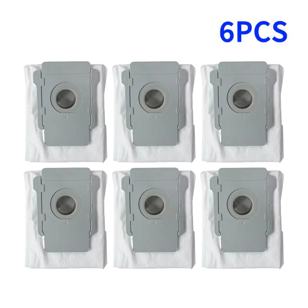 6Pcs Dust Bags for iRobot Roomba i8+ / i7 / i7+ / i6 / i6+ / E5 / E6 / E7 Vacuum Cleaner Dirt Disposal Replacement Parts — product view 1