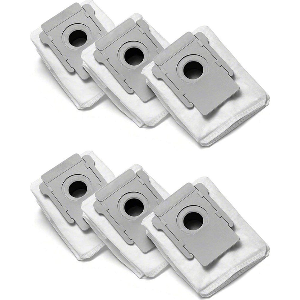 6Pcs Dust Bags for iRobot Roomba i8+ / i7 / i7+ / i6 / i6+ / E5 / E6 / E7 Vacuum Cleaner Dirt Disposal Replacement Parts — product view 2