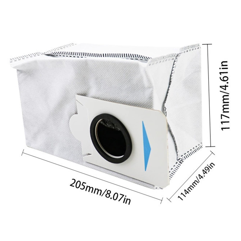 For Ecovacs Deebot X2 Combo Vacuum Cleaner Antibacterial Activated Carbon Dust Bag Non Woven Fabric Dust Collection Bag — product view 4