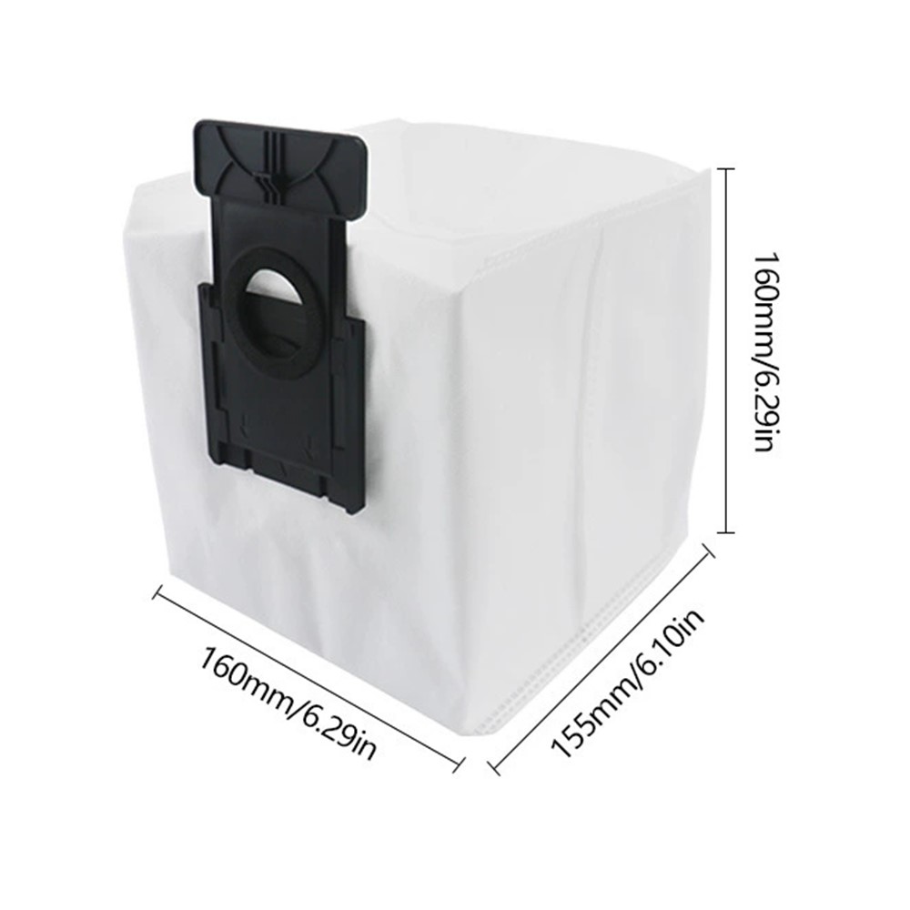 For 360 Robot Vacuum Cleaner S8 Plus / S8 Dust Bag Replacement Non Woven Fabric Dust Collection Bag, Black Board — product view 4