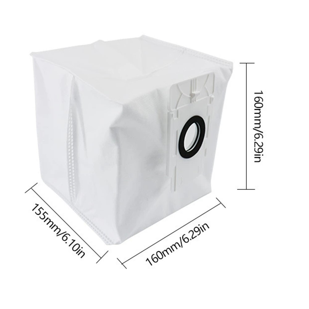 For 360 Robot Vacuum Cleaner S8 Plus / S8 Dust Bag Replacement Non Woven Fabric Dust Collection Bag, White Board — product view 4