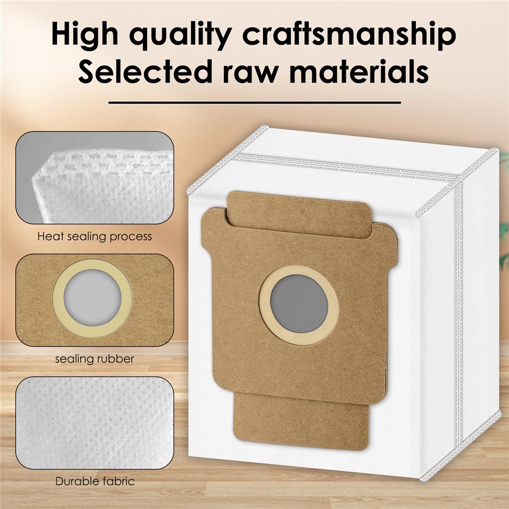 1Pc Dust Bag for iRobot Roomba 105 Combo / 205 Dustcompactor / Plus 405 Combo / Plus 505 Combo Non Woven Fabric Vacuum Cleaner Replacement — product view 6