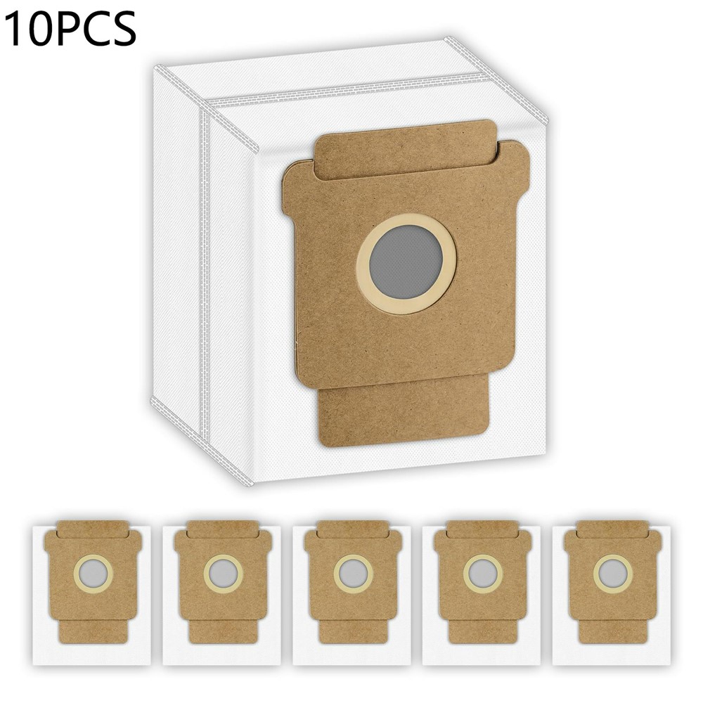 10Pcs Dust Bags for iRobot Roomba 105 Combo / 205 Dustcompactor / Plus 405 Combo / Plus 505 Combo Non Woven Fabric Vacuum Cleaner Replacement — product view 1