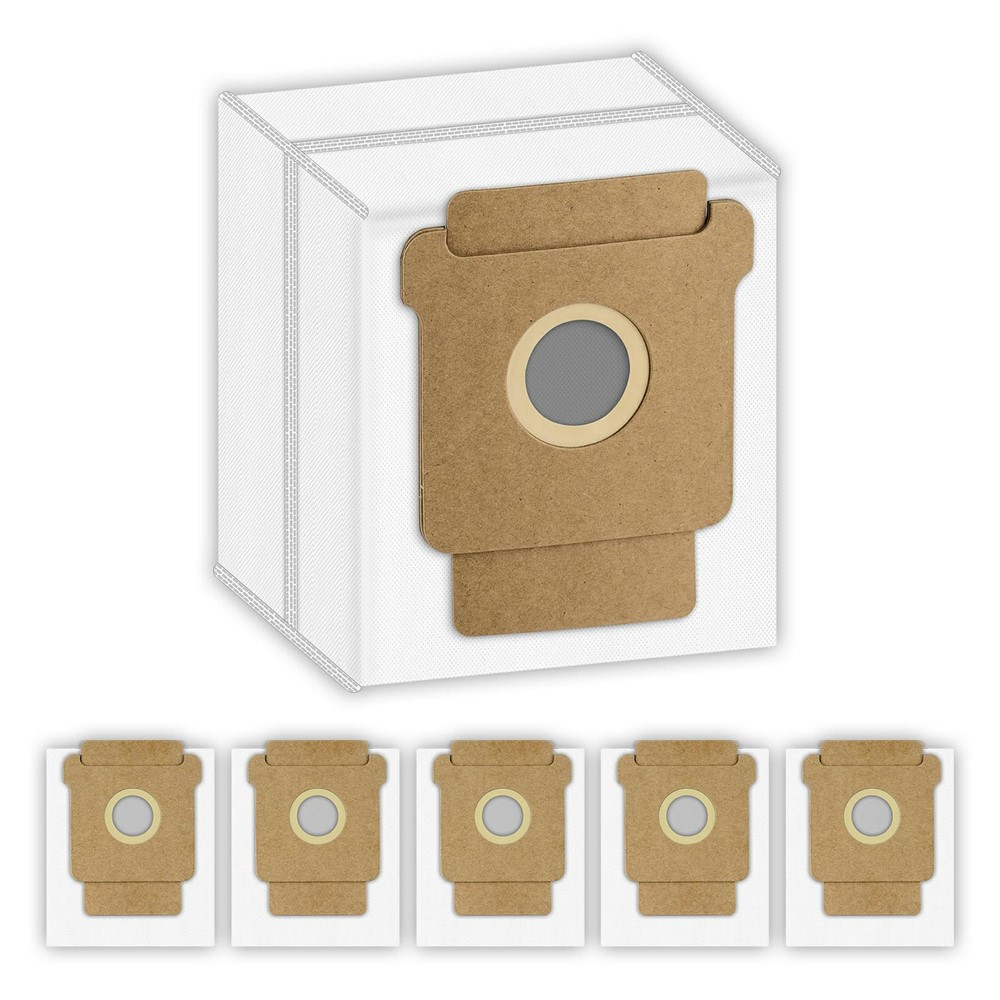 6Pcs Dust Bags for iRobot Roomba 105 Combo / 205 Dustcompactor / Plus 405 Combo / Plus 505 Combo Non Woven Fabric Vacuum Cleaner Replacement — product view 1